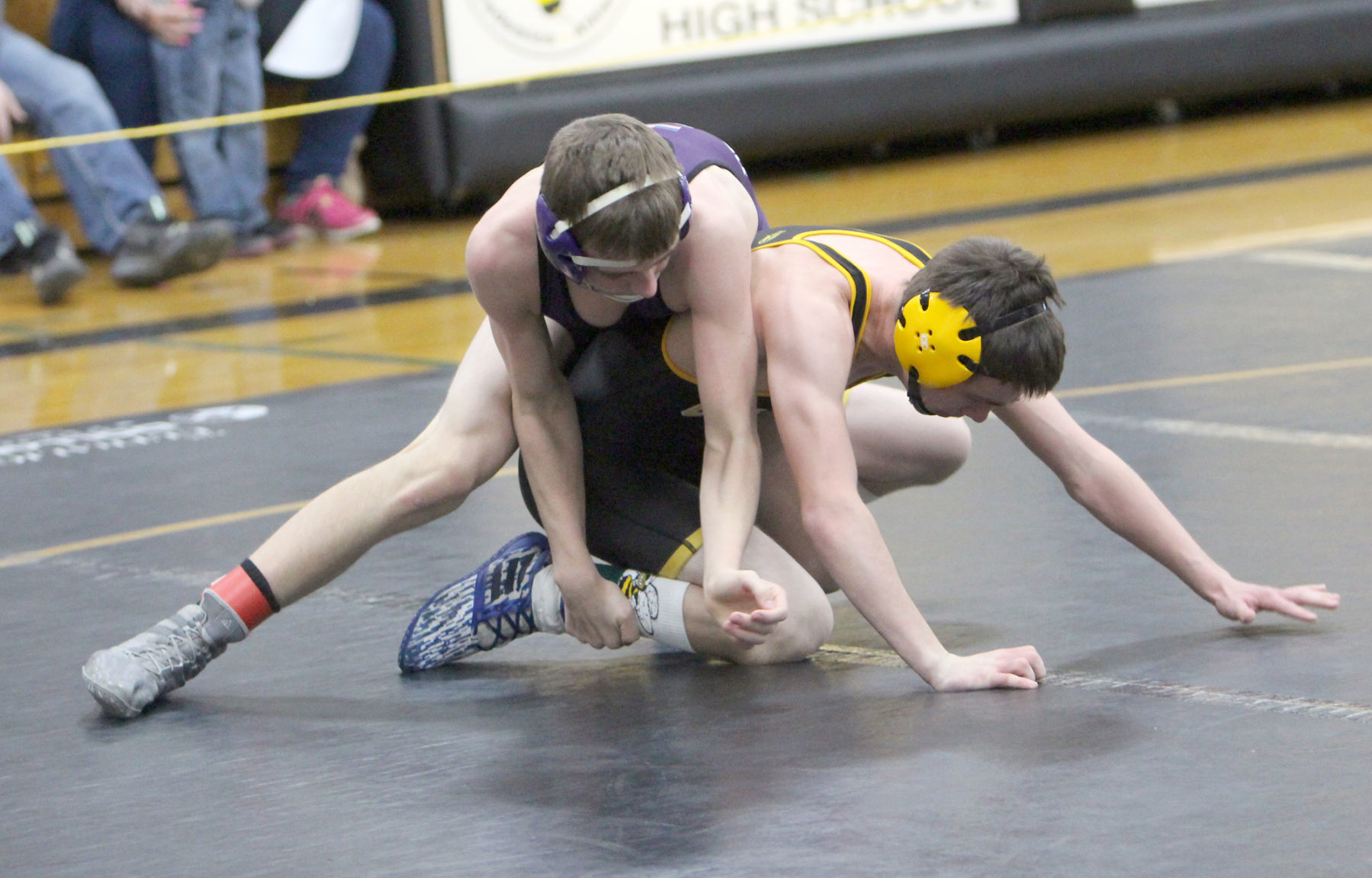 Division 3 wrestling regionals at Cadott 2-9-19